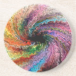 Remolino de colores - posavasos diseño