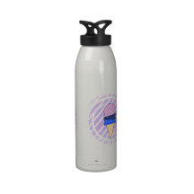 Remolino de la fresa del helado botellas de beber