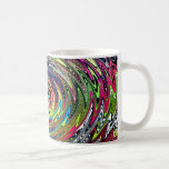 Remolino del arco iris taza