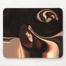 Remolino del chocolate de la vainilla de Mousepad