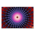 Remolino inyectado en sangre del fractal fotografia
