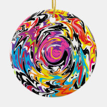 Remolino multicolor adorno