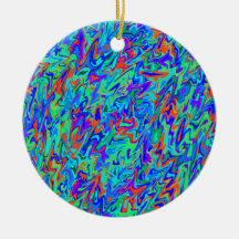 Remolino multicolor ornamento de reyes magos