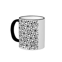 Remolino negro taza