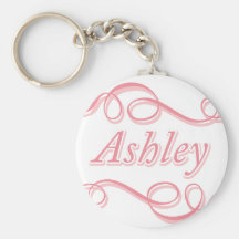 Remolino rosado Ashley Llaveros Personalizados