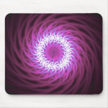 Remolino rosado Mousepad Alfombrillas De Ratones