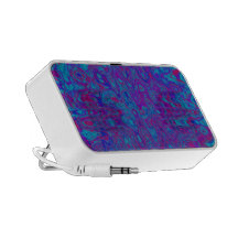 Remolino rosado púrpura azul altavoces de viaje