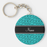 Remolinos conocidos de encargo personalizados de l llaveros personalizados