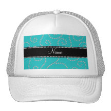 Remolinos conocidos personalizados del diamante de gorra