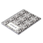 Remolinos de color topo elegantes libretas