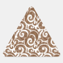 Remolinos Calcomanías De Trianguloes Personalizadas