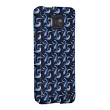 Remolinos profundos del azul samsung galaxy s2 carcasa
