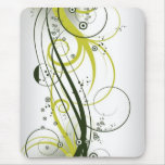 Remolinos y círculos Mousepad