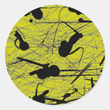 Renacimiento de Jackson Pollock Etiqueta