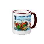 RENO DEL NAVIDAD TAZA