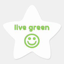 Renovable amistoso de Eco del favorable ambiente v Pegatinas Forma De Estrellaes