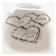 Renovación del boda de playa - Corazón-Playa de la Comunicados Personales