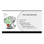 REPARACIONES DE LA PC PLANTILLAS DE TARJETA DE NEGOCIO
