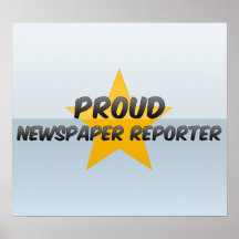 Reportero orgulloso posters