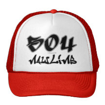 Representante Nawlins (504) Gorros