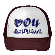 Representante New Orleans (504) Gorras De Camionero