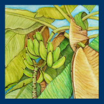 reproducción del árbol de plátano de la pintura posters