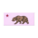 República de California Lienzo Envuelto Para Galerías