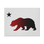República de California Lona Envuelta Para Galerias