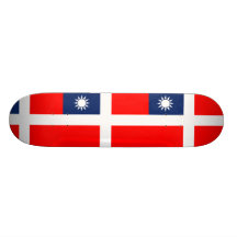 República de China-Nanjing (bandera) de la guerra, Tabla De Skate