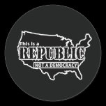 República pegatinas
