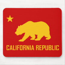 República Mousepad de California Alfombrillas De Ratón