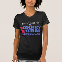 Republicano 2012 de Romney Rubio Camisetas