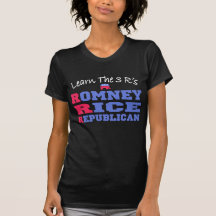 Republicano 2012 del arroz de Romney Camiseta