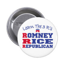 Republicano 2012 del arroz de Romney Pin