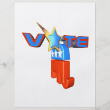 Republicano del voto tarjetones