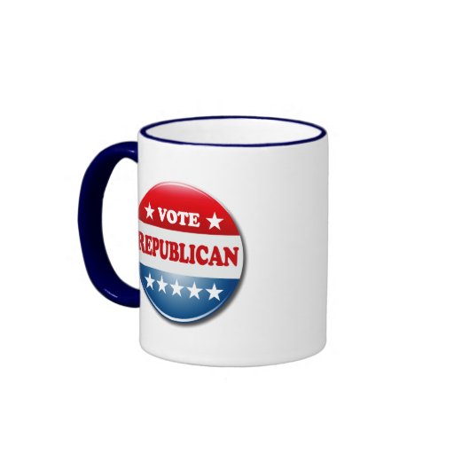 REPUBLICANO DEL VOTO TAZAS DE CAFÉ