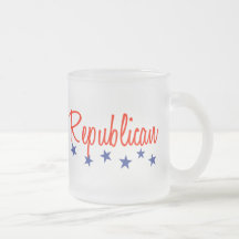 Republicano (estrellas) taza