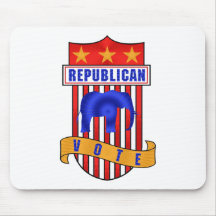 Republicano Mousepad del voto Alfombrilla De Ratón