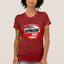 REPUBLICANO PARA PRESIDENTE BUTTON CAMISETA