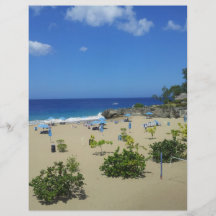 RESACA OC DE LA REPÚBLICA DOMINICANA DE LA PLAYA S FLYER A TODO COLOR