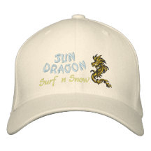 Resaca y nieve del dragón de Sun Gorra Bordada