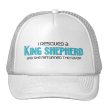 Rescaté a un rey Shepherd (el perro femenino) Gorros