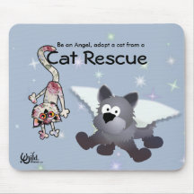 Rescate del gato alfombrillas de ratones