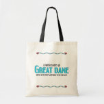 Rescaté great dane (el perro femenino) bolsa de mano
