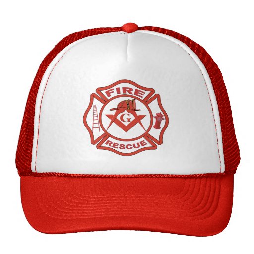 RESCATE MASÓNICO DEL FUEGO GORROS BORDADOS