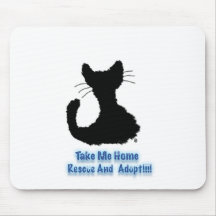 rescate y adopte tapete de raton