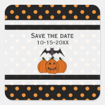 Reserva de Halloween los pegatinas de la fecha