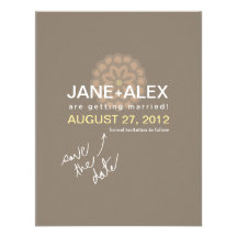 Reserva de Jane la fecha Invitacion Personal