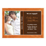 Reserva de la foto del boda del otoño la fecha anuncios  