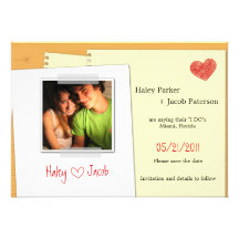 Reserva de la nota del amor de la diversión la fec invitacion personal 